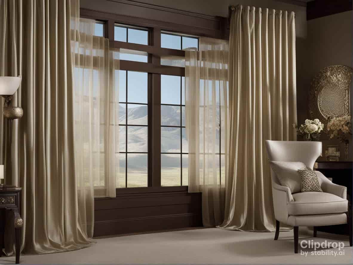 how to hang curtains without a rod introduction image