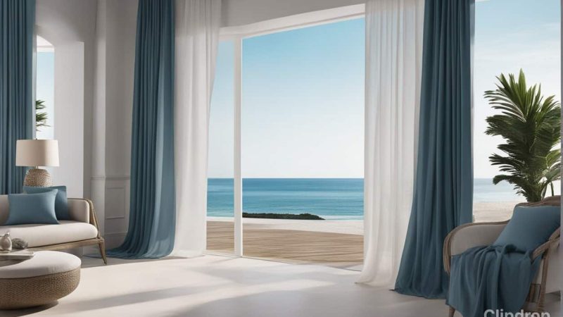 types of curtains - tab top curtains